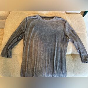 Under Armour Black and Gray HeatGear Top